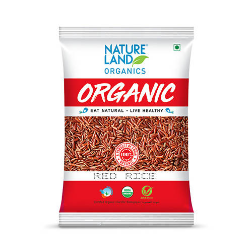 Nature Land Organics Red Rice - Distacart