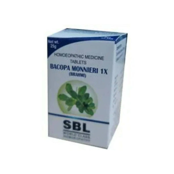 SBL Homeopathy Bacopa Monnieri Tablets - Distacart