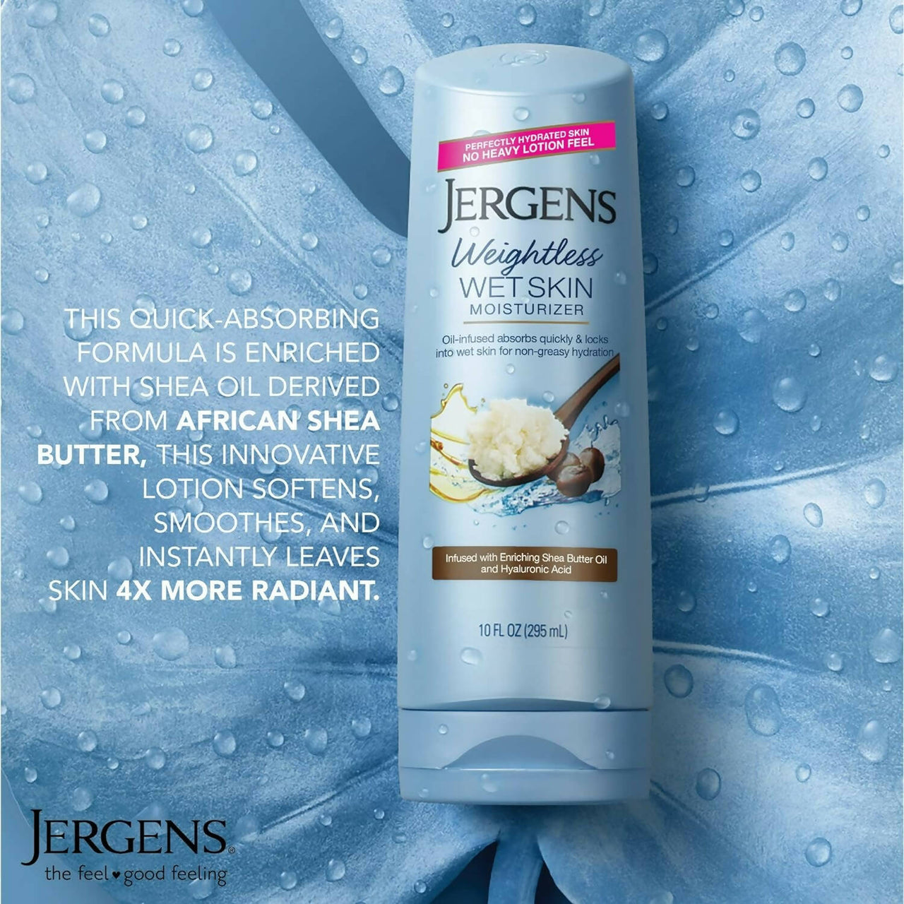 Jergens Wet Skin Moisturizer With Enriching Shea Oil - Distacart