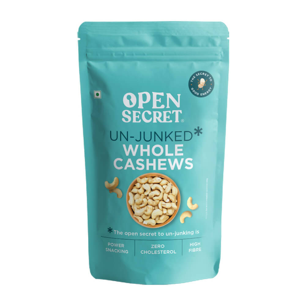 Open Secret Un-Junked Whole Cashews - Distacart