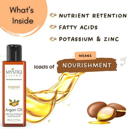 Mystiq Living Originals Argan Oil - Distacart