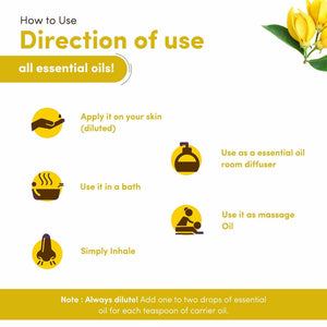 Naturalis Essence of Nature Ylang Ylang Essential Oil How to use