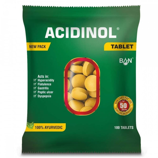 Ban Labs Acidinol Tablet - Distacart