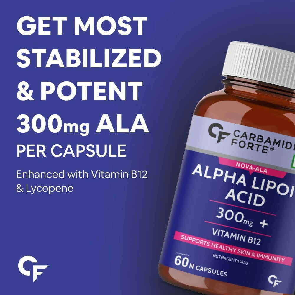 Carbamide Forte Alpha Lipoic Acid Capsules with Vitamin B12 - Distacart