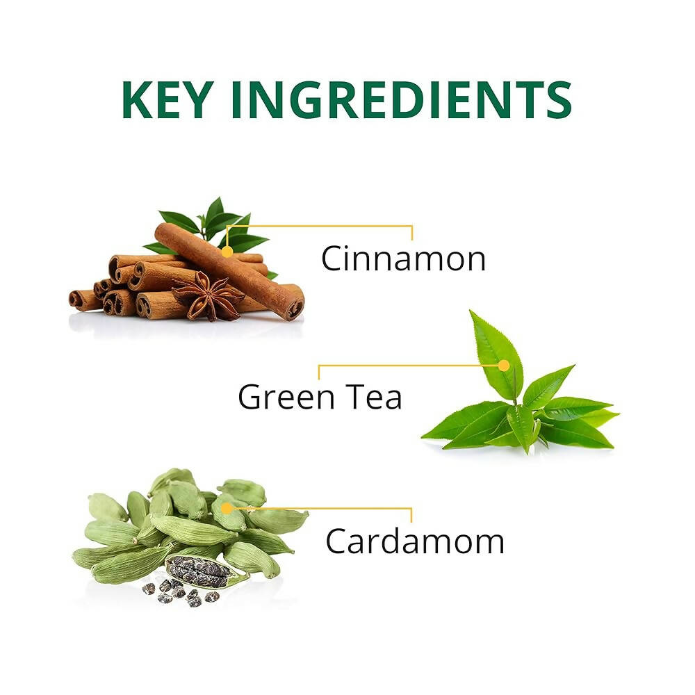 TE-A-ME Uplift Kashmiri Kahwa Natural Green Tea Bags - Distacart