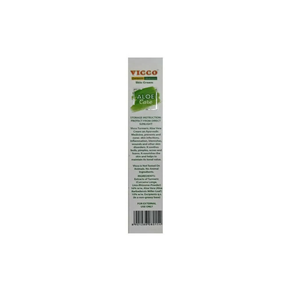 Vicco Turmeric Aloevera Skin Cream - Distacart