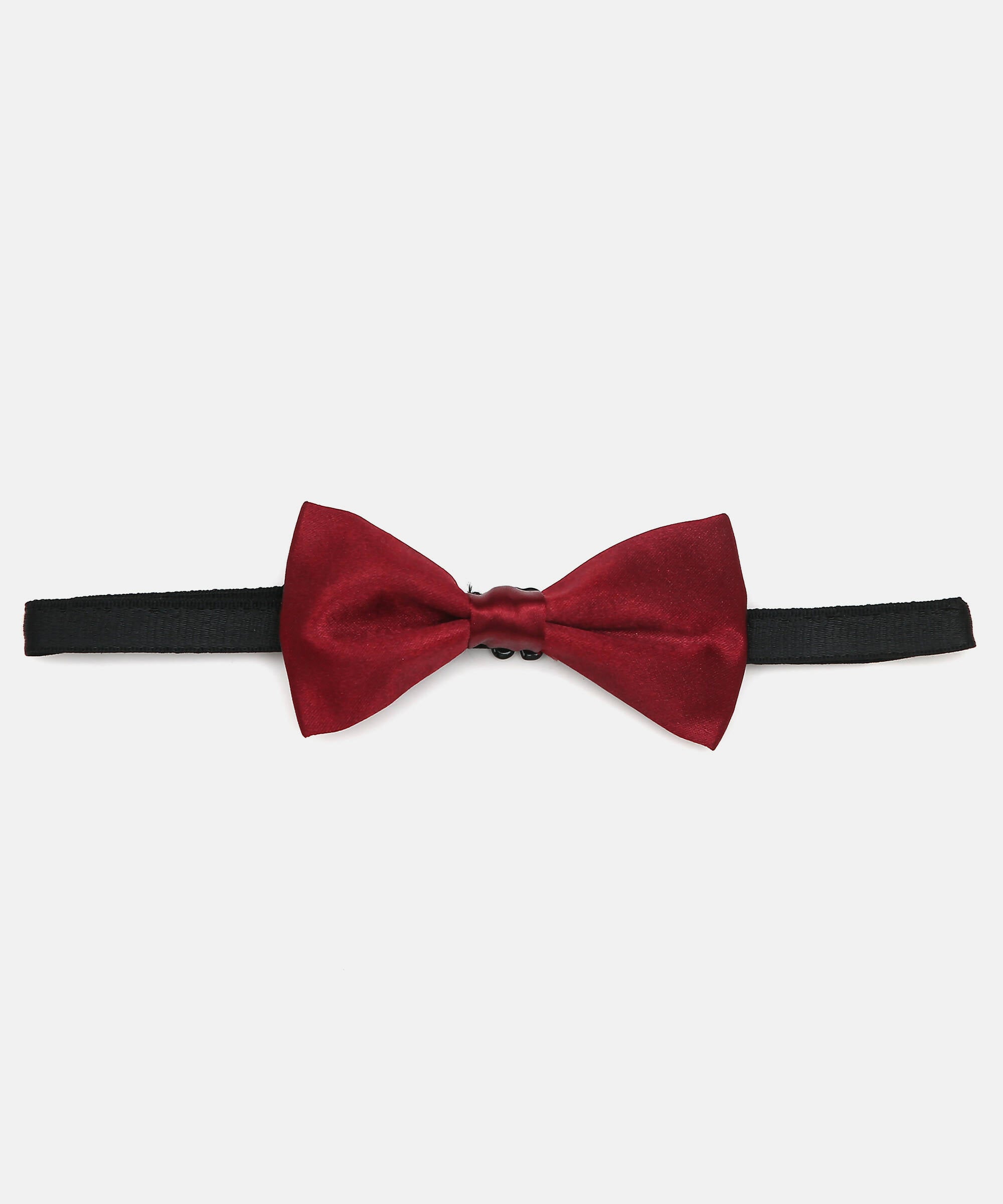 Manet Boys Solid Single Layer Bow - Maroon - Distacart