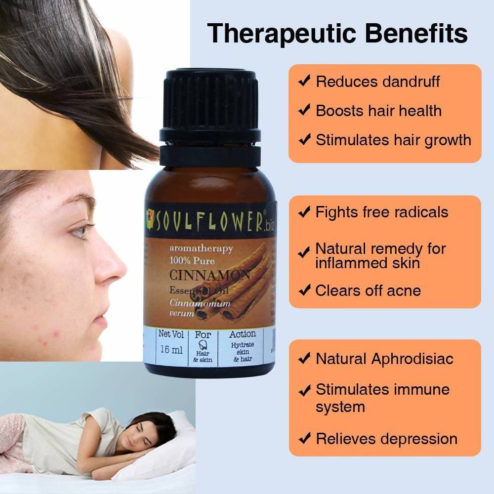 Soulflower Cinnamon Essential Oil - Distacart