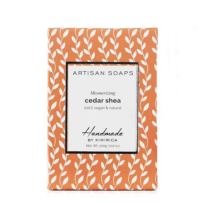 Kimirica Artisan Soap Cedar Shea - Distacart