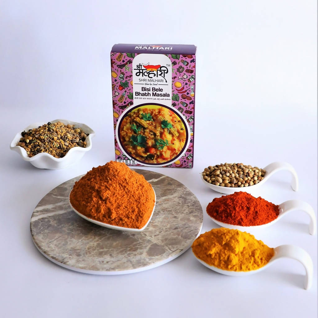Shri Malhari Bisi Bele Bath Masala - Distacart