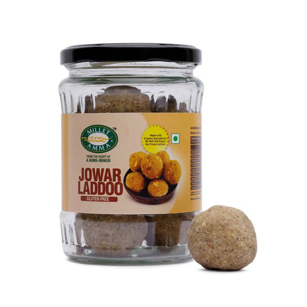Millet Amma Jowar Laddoo-Made With Jaggery - Distacart