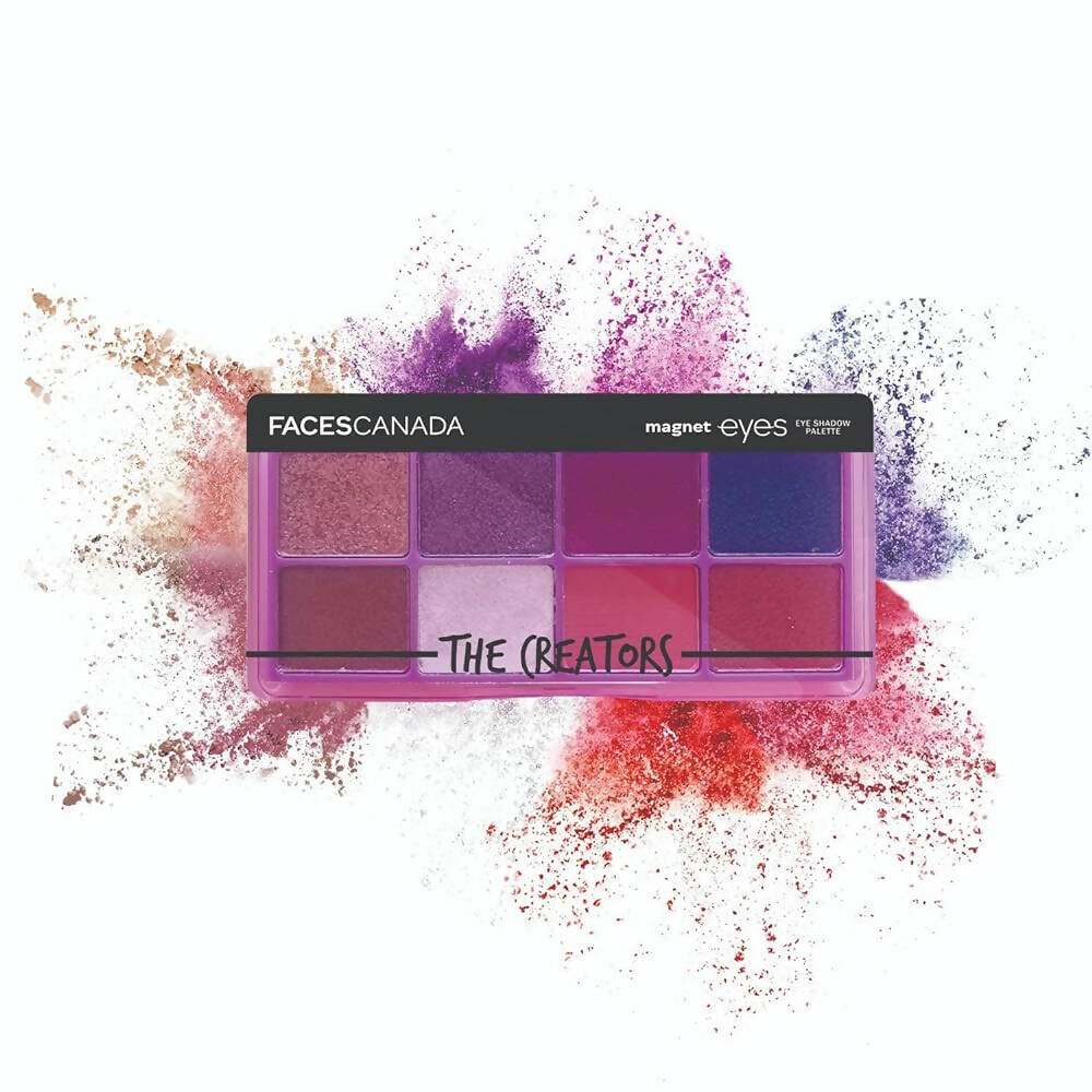 Faces Canada Magneteyes 8 in 1 Eyeshadow Palette - The Creators - Distacart