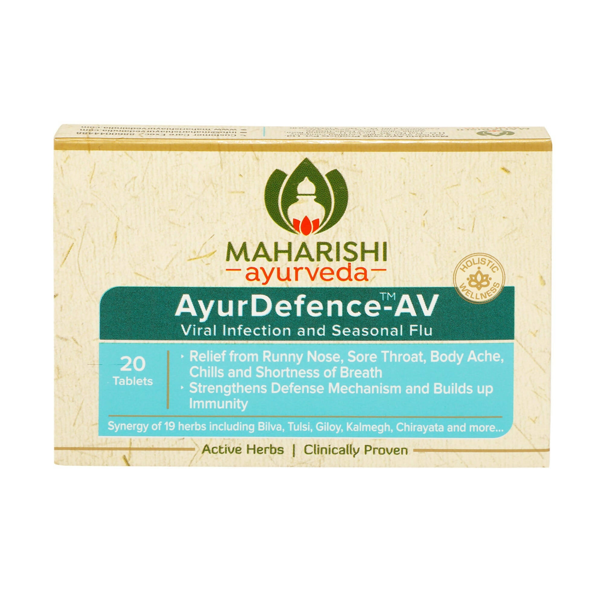 Maharishi Ayurveda AyurDefence-AV Tablets - Distacart
