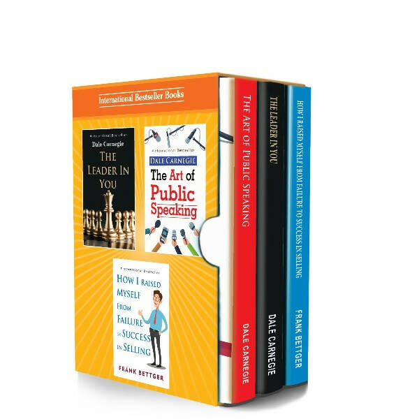 Personality Development for Business Management Books Set of 3| Success In Selling, Leaders, The Art of Public Speaking - Distacart