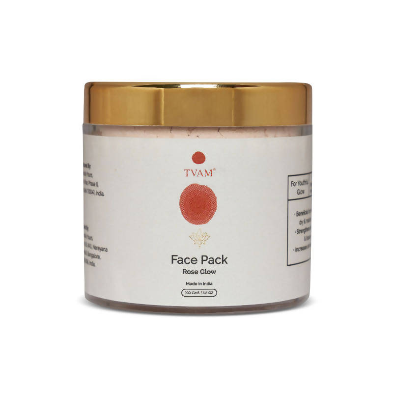 Tvam Rose Glow Face pack - Distacart