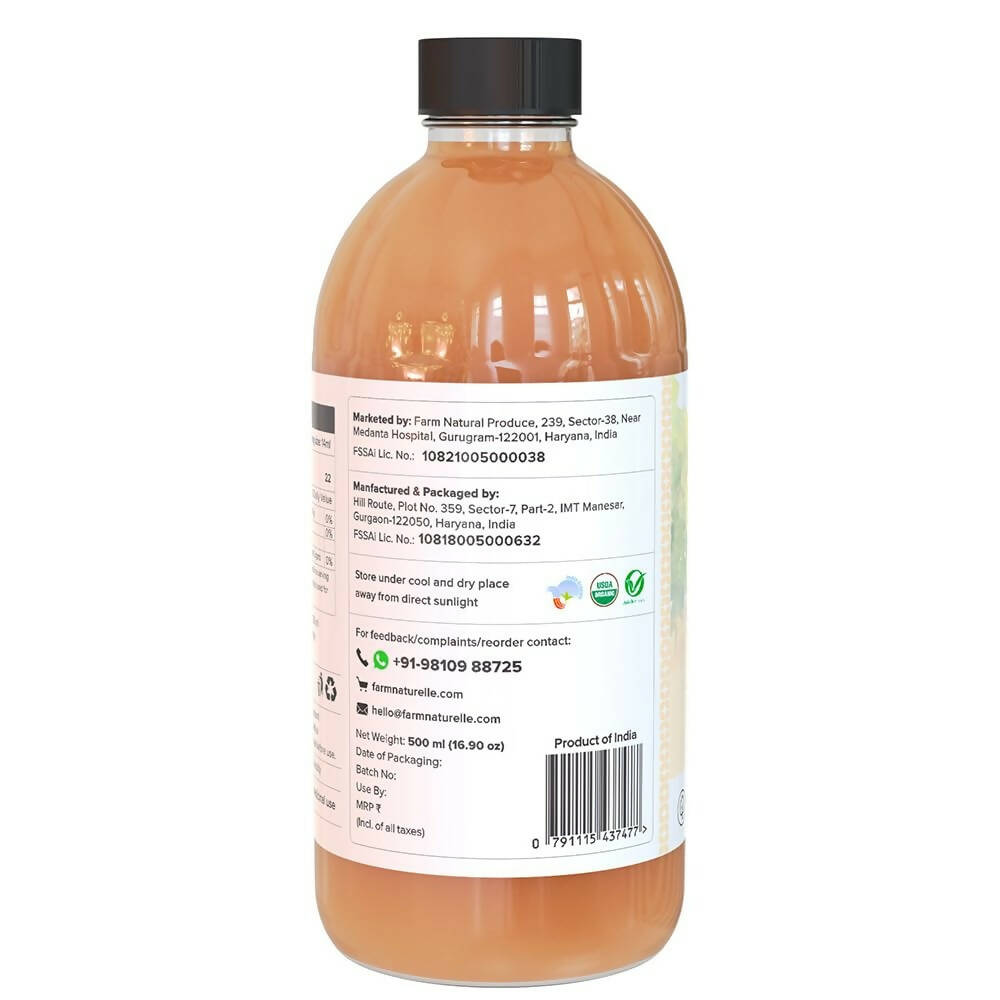Farm Naturelle Apple Cider Vinegar with Mother - Distacart