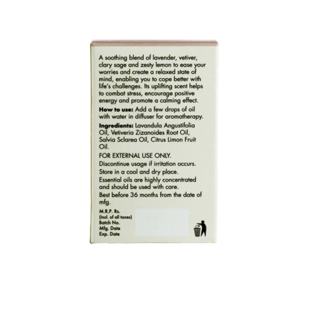 Azafran Organics Stress Relief Blend Pure Essential Oil - Distacart