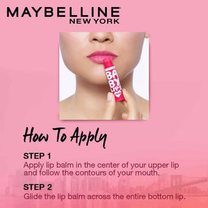 Maybelline New York Baby Lips Lip Balm (Pink & Red)