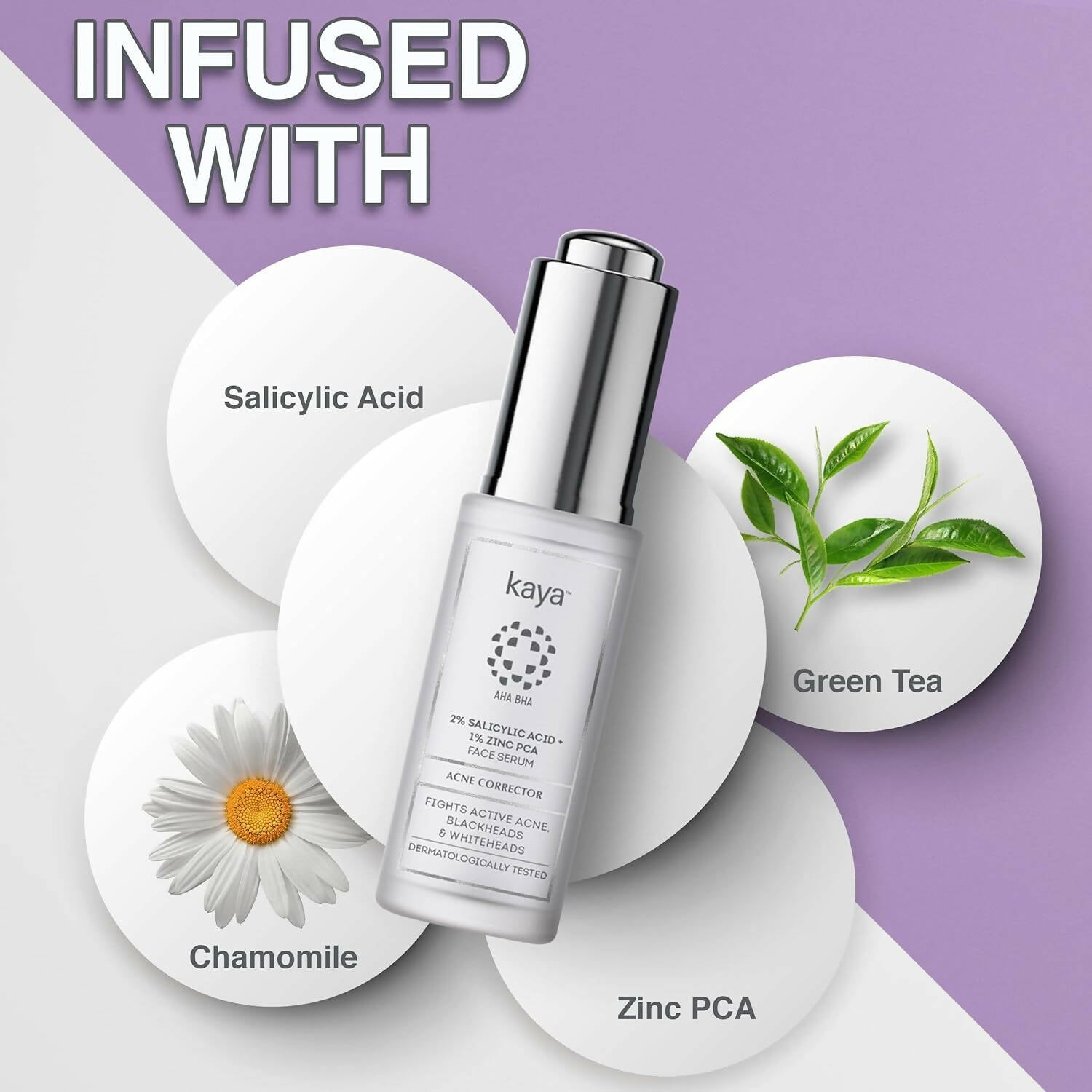 Kaya 2% Salicylic Acid + 1% Zinc PCA Face Serum - Distacart