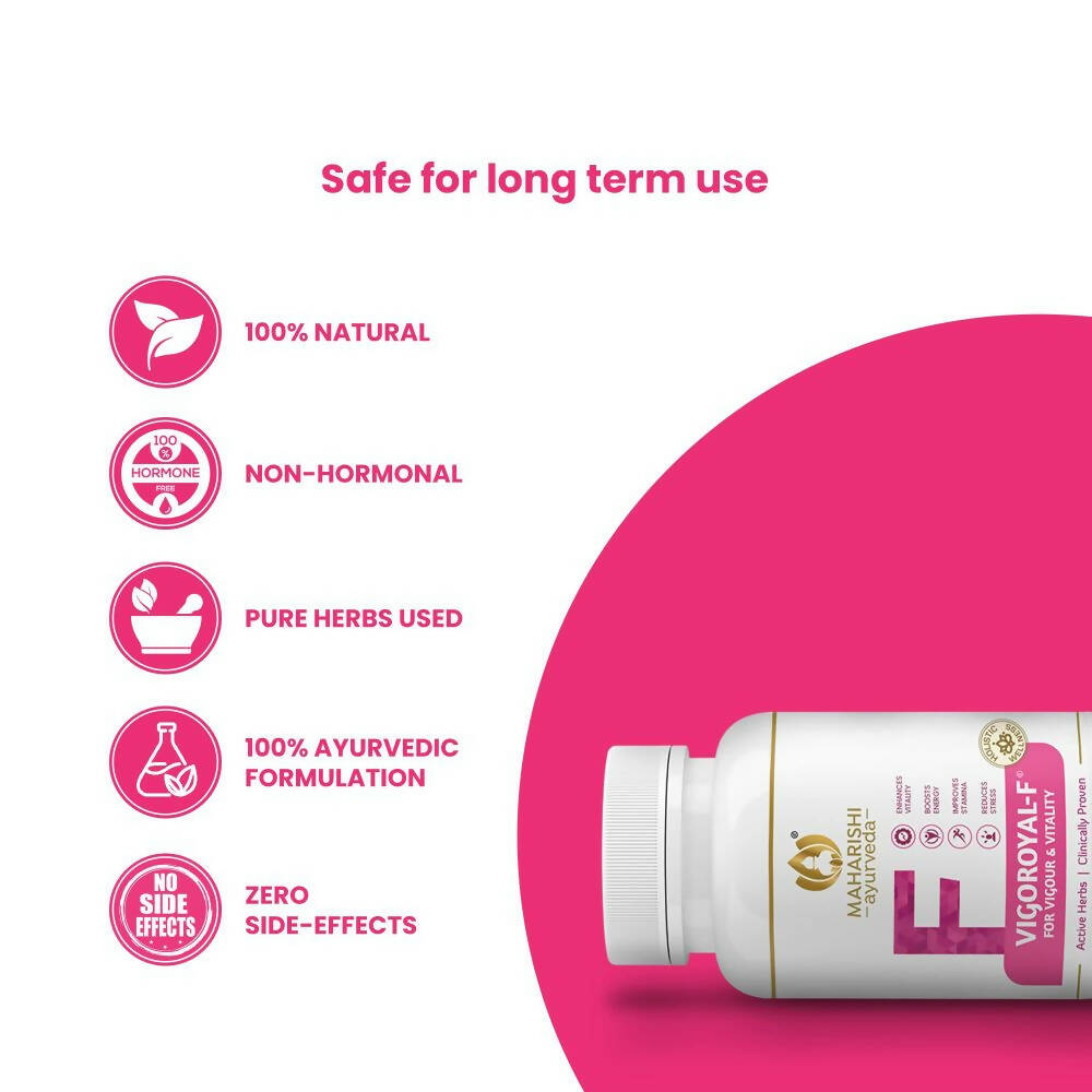 Maharishi Ayurveda Vigoroyal-F Tablets for Women - Distacart