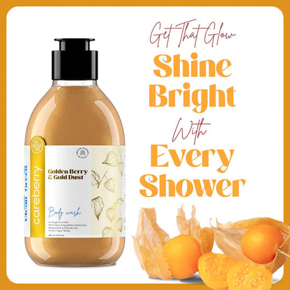 Careberry Golden Berry & Gold Dust Body Wash - Distacart