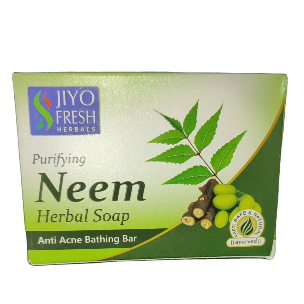 New Shama Jiyo Fresh Neem Herbal Soap - Distacart
