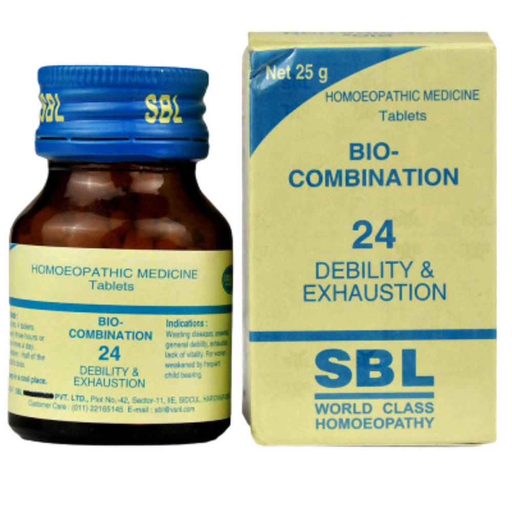 SBL Homeopathy Bio-Combination 24 Tablets - Distacart
