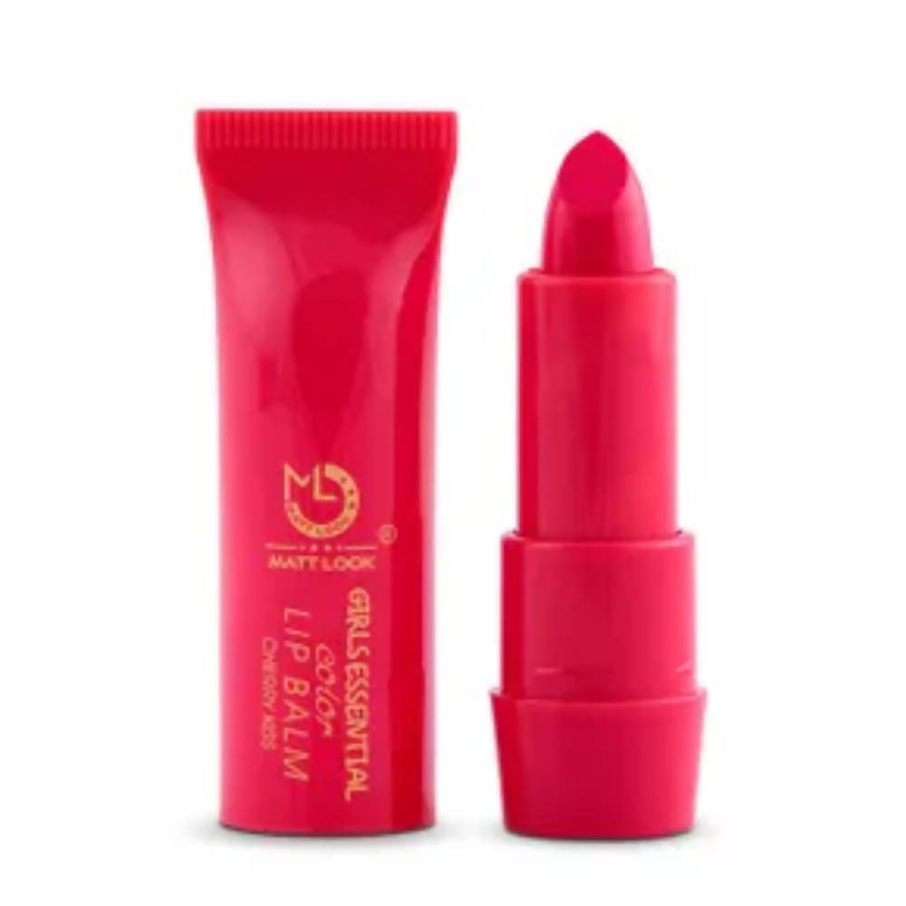 Matt Look Girls Essential Color Lip Balm - Distacart