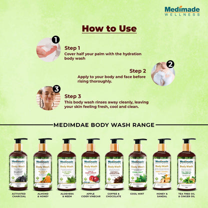 Medimade Wellness Aloevera & Neem Body Wash - Distacart