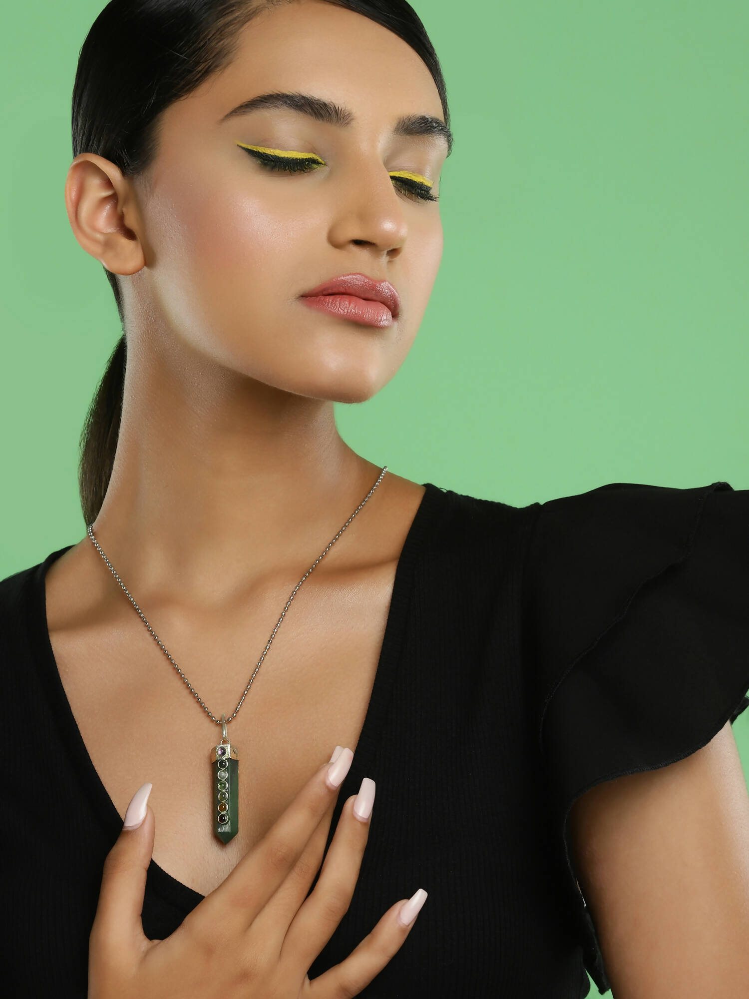 Women's Silver-Plated Chain - Ruby Raang - Distacart