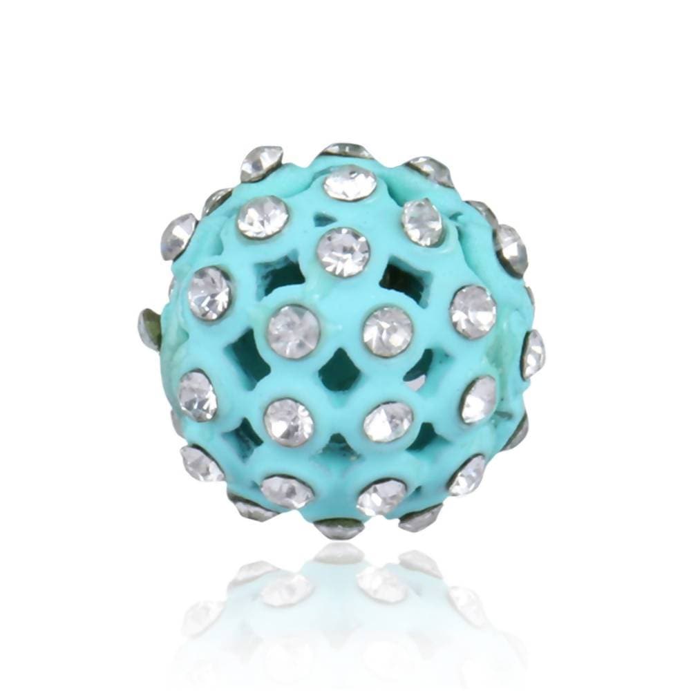 Trendoo Jewelry Gold Plated Stylish Blue Studs