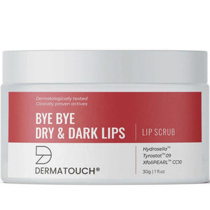 Dermatouch Bye Bye Dry & Dark Lips Lip Scrub - Distacart