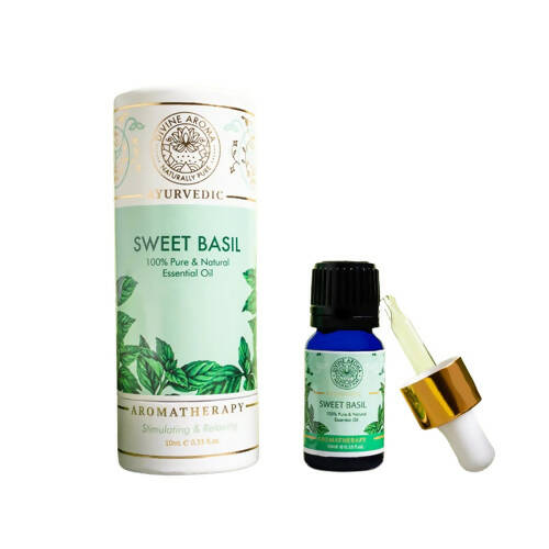 Divine Aroma 100% Pure Sweet Basil Essential Oil - Distacart
