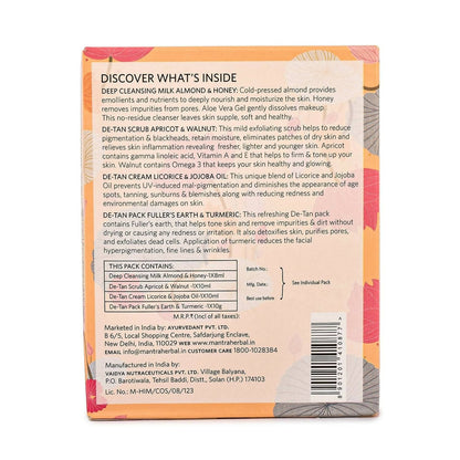 Mantra Herbal De-Tan Facial Kit - Distacart