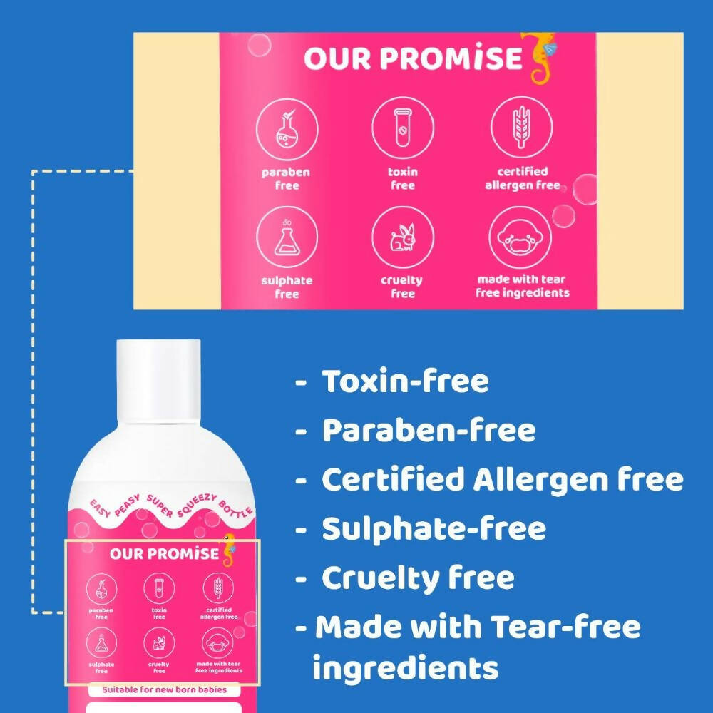Tiny Mighty Baby Shampoo And Massage Oil Combo - Distacart