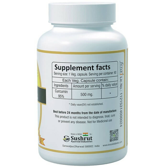 Sushrut Ayurved Good Health Curcumin Veg Capsules - Distacart