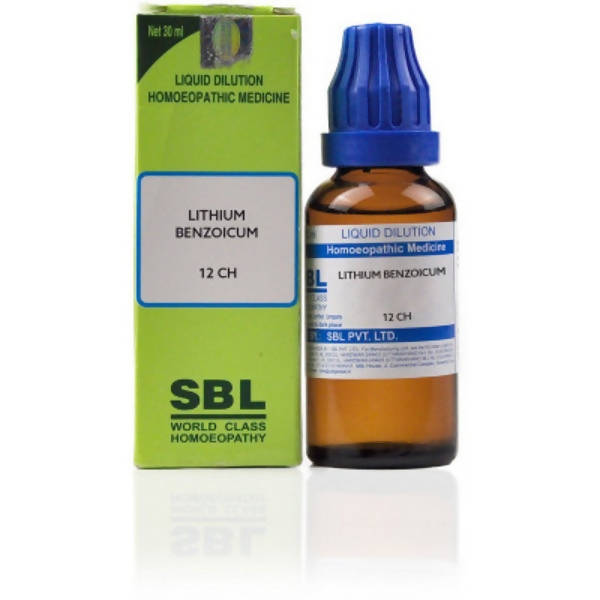 SBL Homeopathy Lithium Benzoicum Dilution