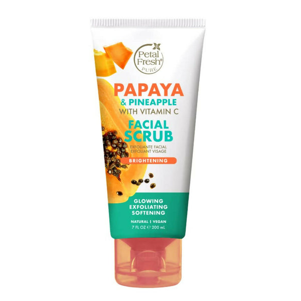 Petal Fresh Brightening Papaya & Pineapple Facial Scrub - Distacart