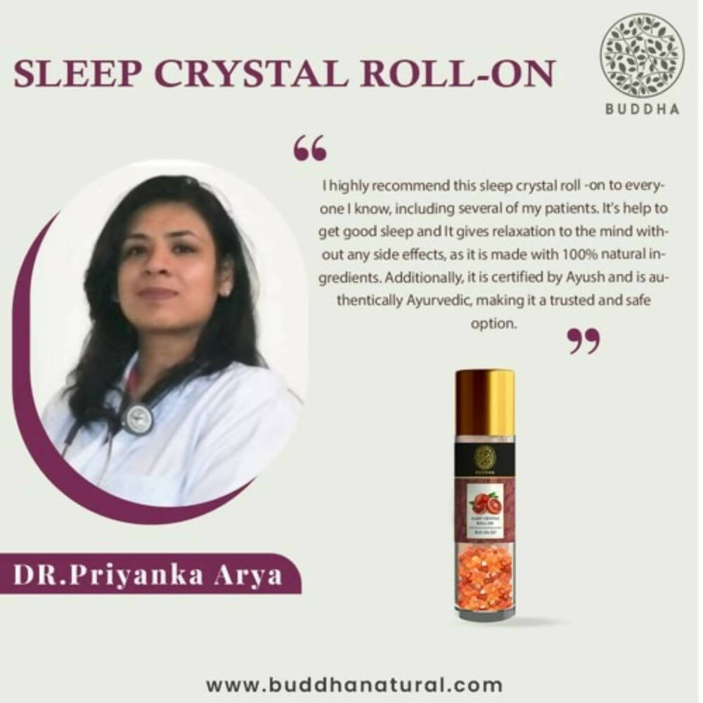 Buddha Natural Sleep Carnelian Stone Essential Oil RollOn - Distacart