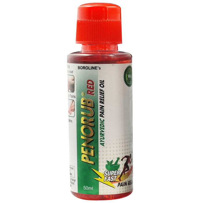 Boroline Penorub Red Super Fast Pain Relief Oil - Distacart