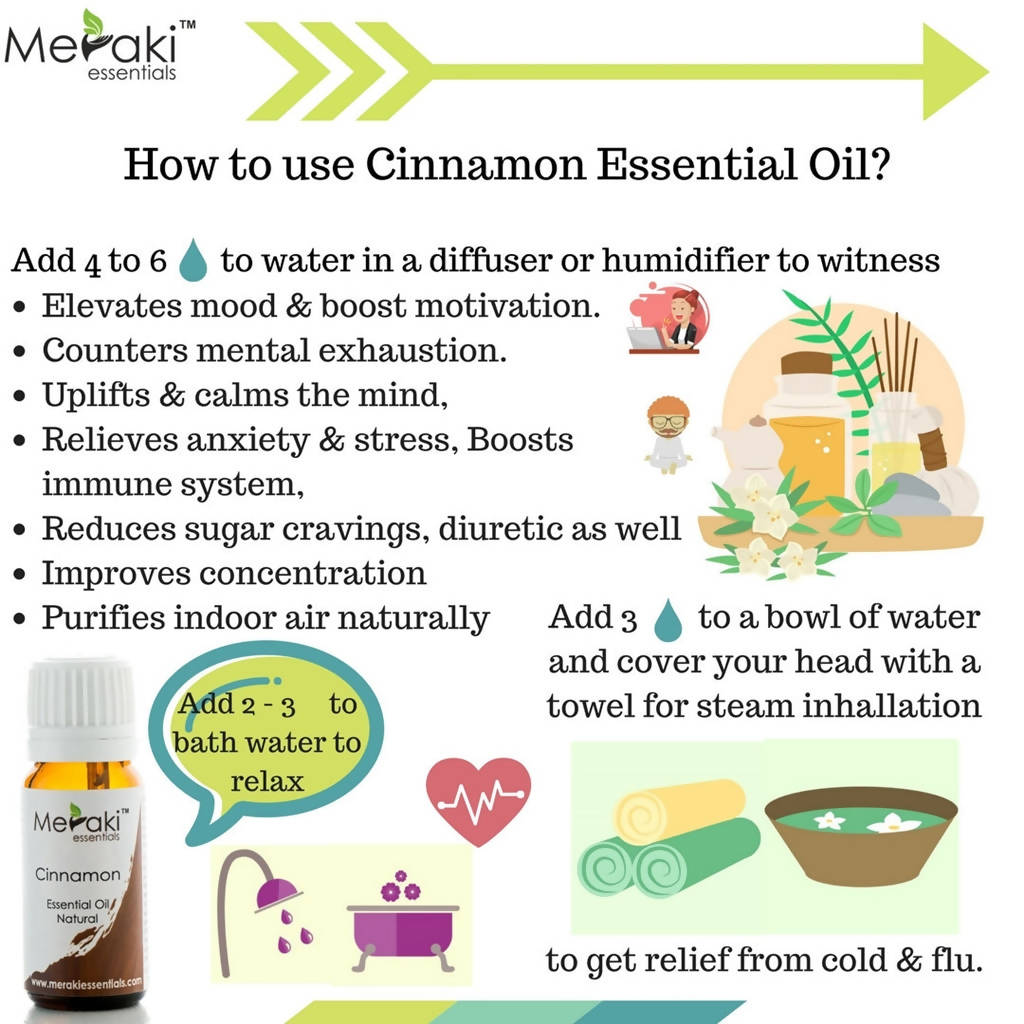 Meraki Essentials Cinnamon Bark Essential Oil - Distacart