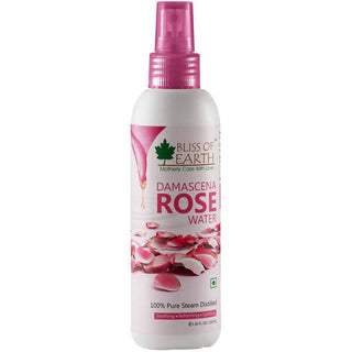 Bliss of Earth Damascena Rose Water - Distacart