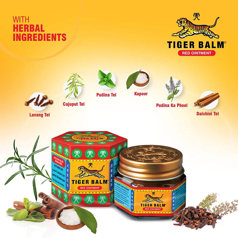 Buy Tiger Balm Red Ointment at Best Price | Distacart