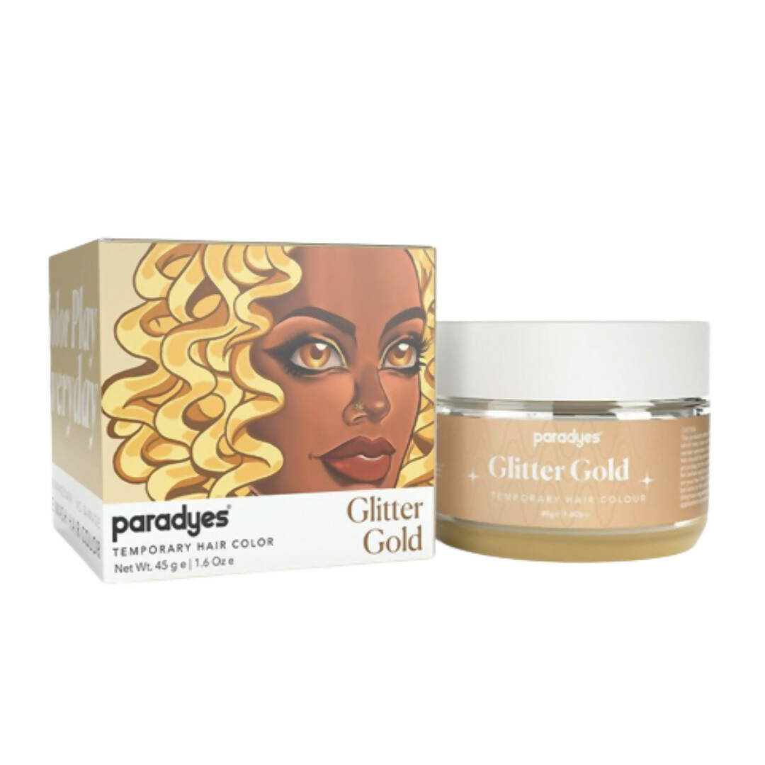 Paradyes Temporary Hair Color - Glitter Gold - Distacart