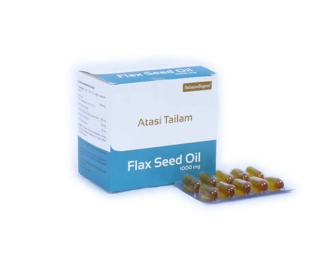 Sahasrayogam Atasi Tailam (Flax seed Oil) Capsules - Distacart