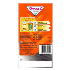Glucon-D Instant Energy Health Drink - Tangy Orange - Distacart