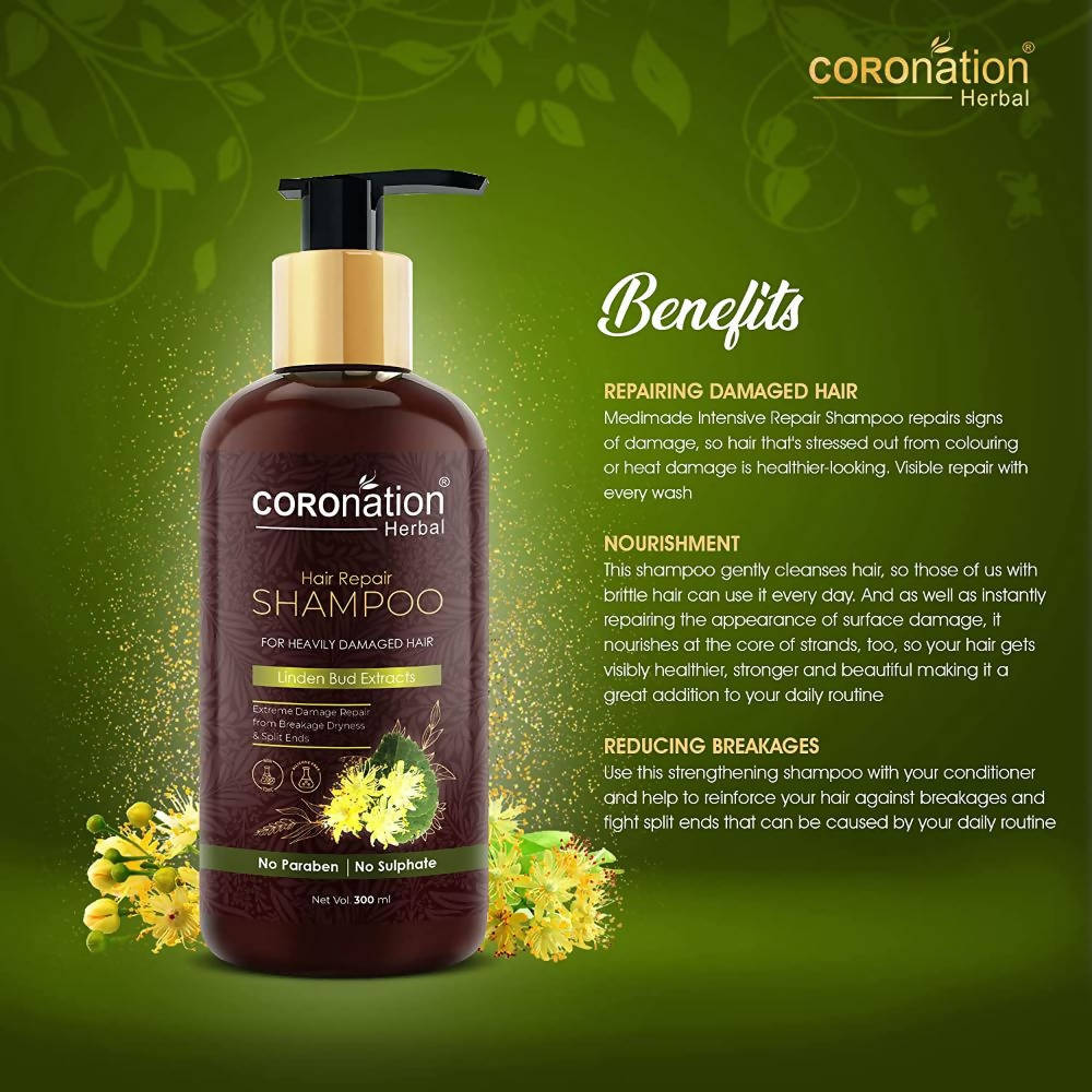 Coronation Herbal Hair Repair Shampoo - Distacart