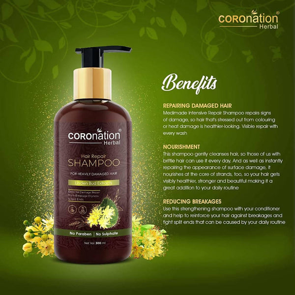 Buy Coronation Herbal Hair Repair Shampoo Online at Best Price | Distacart