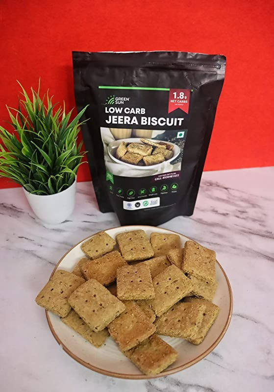 Green Sun Low Carb Jeera Biscuits