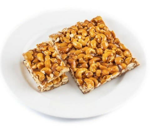 Godavari Vantillu Kaju Chikki / Cashew Chikki / Bellam Jeedipappu Achu - Distacart